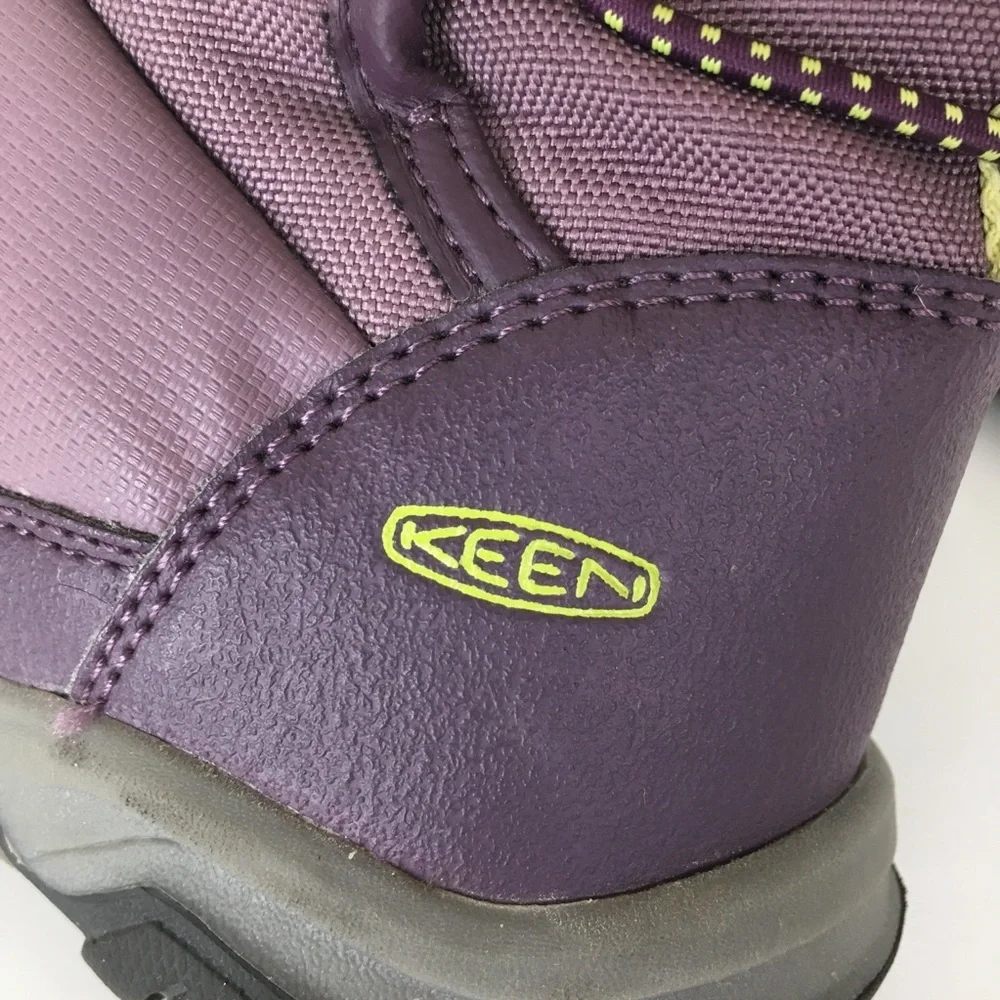 Keen Girls Purple Puffrider Keen-Dry Waterproof Insulated Winter Snow Boots Sz10 - Picture 7 of 12